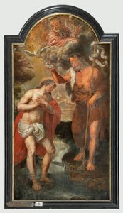 Igreja paroquial (Sint-Walburgakerk). Pintura, tríptico. Simon De Pape (?). Redenção dos escravos cristãos para os turcos.