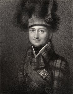 James Duff, 4º Conde de Fife, gravado por W. Holl, de &39;National Portrait, volume II&39;, publicado c.1835