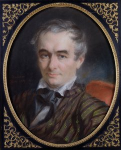 Retrato de Prosper Merimee (1803-70) 1853 (pastel sobre papel)