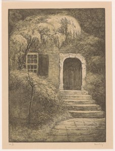 Porta com degraus de pedra
A porta traseira (título original)