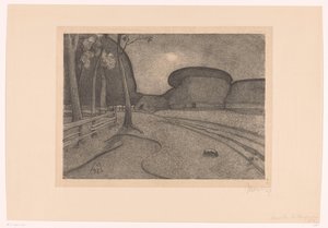 Paisagem com quinta
Noite (título original) de Simon Moulijn (signed by artist)