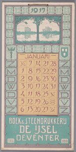 Calendário 1917