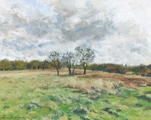 Richmond Park (óleo sobre tela)