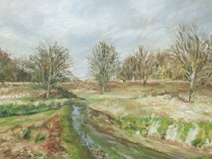 Richmond Park (óleo sobre linho)