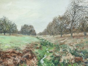 Richmond Park (óleo sobre linho)