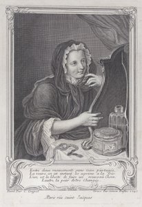 A Viúva Coquete, 1747., 1747. de Simon Nicolas Duflos