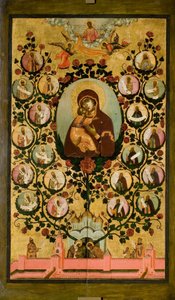 A árvore do estado de Moscou (Louvor de Nossa Senhora de Vladimir)
