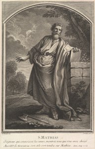 São Matias, 1726. de Simon Vallee