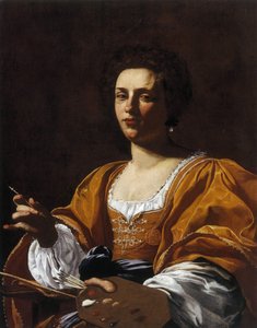 Retrato de Artemisia Gentileschi, 1623-1626.