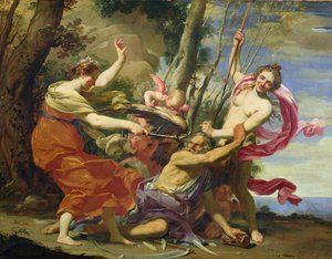 O Tempo Superado pela Juventude e Beleza de Simon Vouet