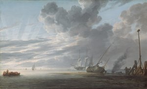 Estuário no Fim do Dia, c. 16401645.