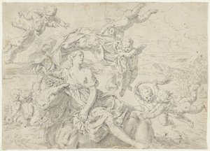 Roubo da Europa de Simone Cantarini