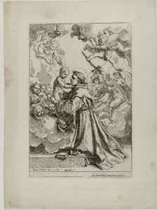 Santo António de Pádua de Simone Cantarini