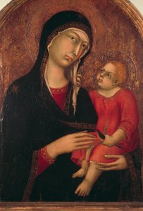A Madonna e a Criança de Simone Martini
