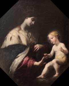 O Casamento Místico de Santa Catarina de Simone Pignoni