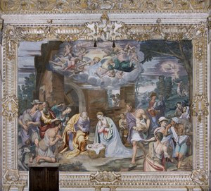Adoração dos pastores, 1578-82