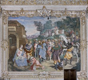 A Adoração dos Magos, Presbitério, 1578-82