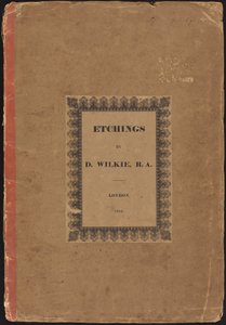 Água-forte de D. Wilkie, R.A.
