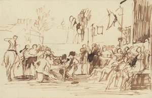 Os Pensionistas de Chelsea lendo o Despacho Waterloo de Sir David Wilkie