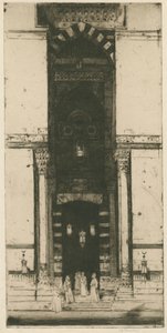 A Porta da Mesquita, Cairo