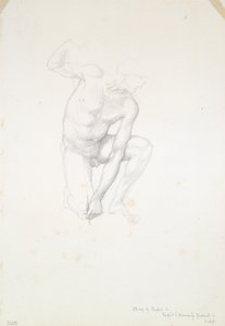 Estudo para Cupido de Sir Edward Burne Jones
