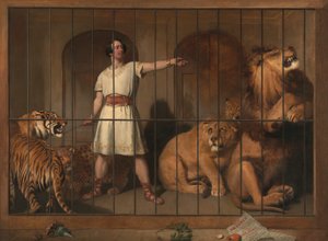 Retrato do Sr. Van Amburgh, como apareceu com os seus animais nos Teatros de Londres