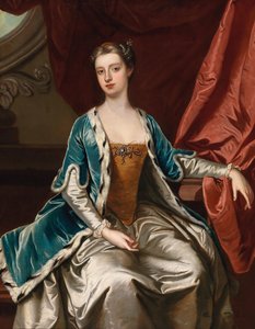 Retrato de Lady Mary Wortley Montagu 1689-1762. de Sir Gotfrey Kneller