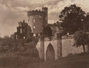 Castelo de Tullichewan, Vale de Leven, Escócia, c. 1855 (foto) de Sir James Campbell of Stracathro