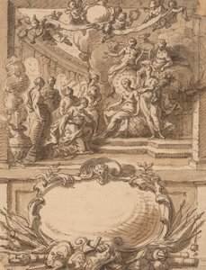 Desenho para um Painel de Parede de Sir James Thornhill