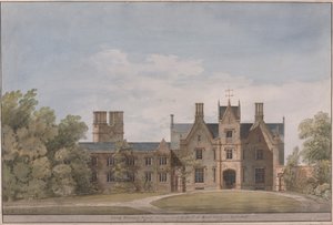 Lilleshall, Shropshire: Frente de Entrada Norte