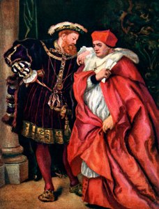 Henrique VIII e Cardeal Wolsey, c1888, c1920
