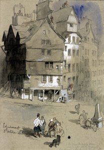 Casa de Sir George McKenzie, Edimburgo, Escócia, 1845