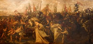 O retorno dos vencedores, 1878-1879. de Sir John Gilbert