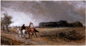 Winchelsea, East Sussex, 1865 de Sir John Gilbert