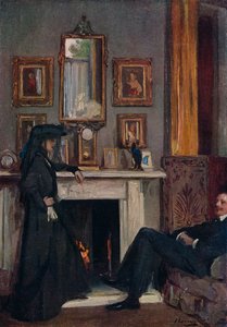 The Gray Drawing Room, Tânger, 1911, 1914 de Sir John Lavery