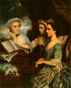 Sra. Paine e suas filhas, c1767, 1942.