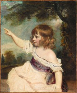 Retrato de Francis George Hare 1786-1842 conhecido como Master Hare, 1788-1789.