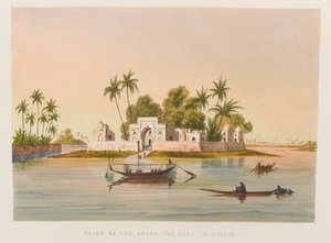 Hajee Ka Tau Acima do Porto de Bukkur