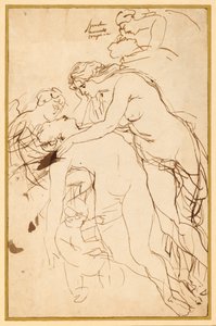 Vênus Lamentando Adonis de Sir Peter Paul Rubens