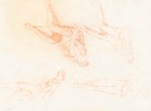 Estudos para "As Virgens Sábias e Tolas" [reto]