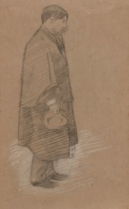 Retrato de um Charles Conder de Sir William Rothenstein