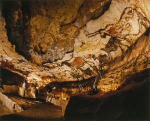 O Unicórnio Mítico de Lascaux e outras pinturas de Lascaux realizadas há mais de 17.000 anos.