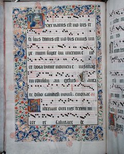 Ms 432 Temporal usado pelas Irmãs da Congregação das Carmelitas de Bruges, escrito por Sister Margarita Bruynewe de Sister Cornelia Wulfekkercke
