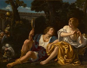 Rinaldo e Armida (óleo sobre tela)