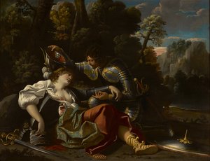 Tancred e Clorinda (óleo sobre tela)