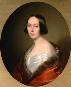 Retrato da condessa Luise Trofimovna Golitsyna 1810-1887, née Baranova, início da década de 1840