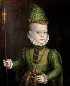 Retrato de um rapaz na corte espanhola de Sofonisba Anguissola