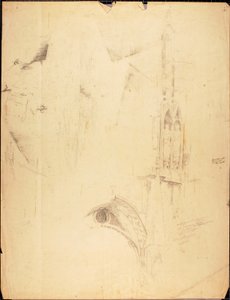Estudo da Catedral de Solon H. Borglum