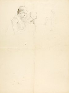Mulher e cão de Solon H. Borglum
