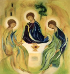 Interpretação do Ícone da Trindade de Rublev